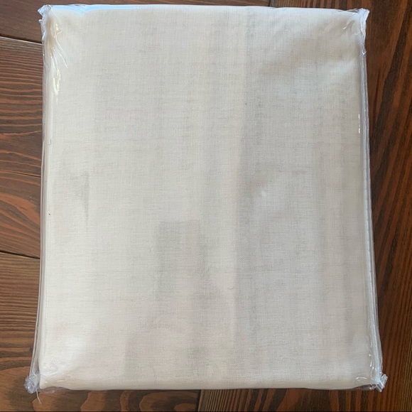 NWT Sheer Ivory curtain panels with pom pom trim - set of 2 - Picture 12 of 13